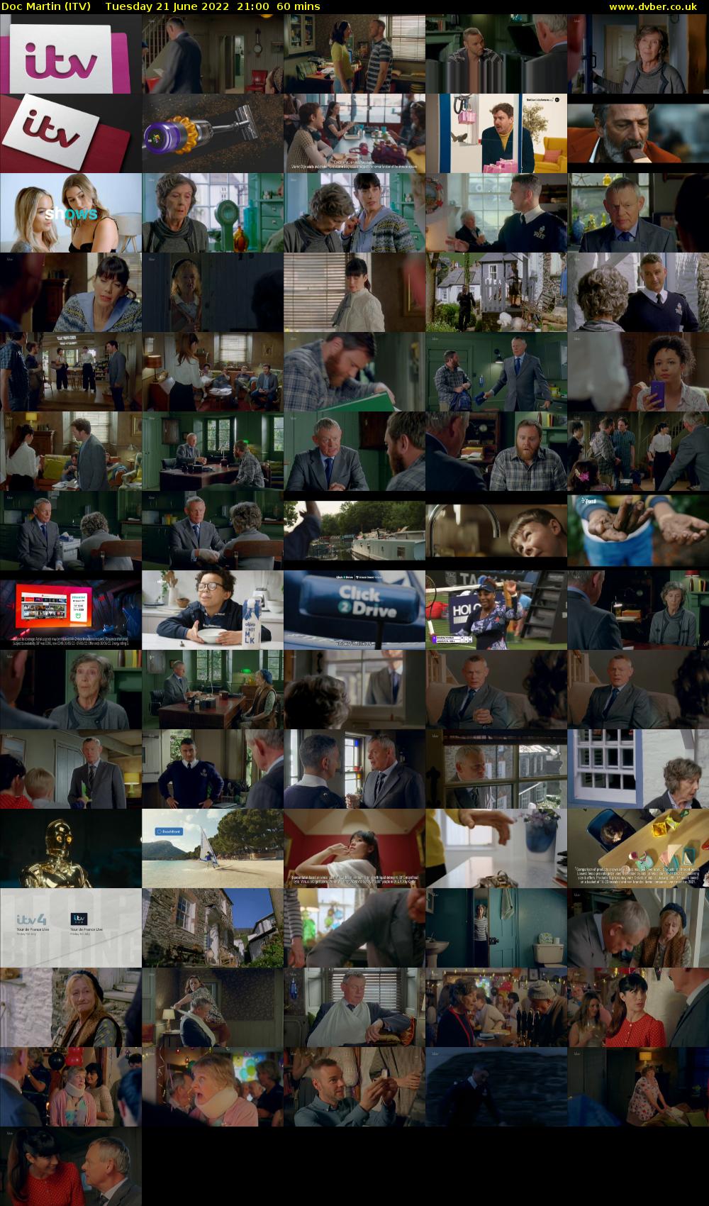 Doc Martin (ITV) Tuesday 21 June 2022 21:00 - 22:00