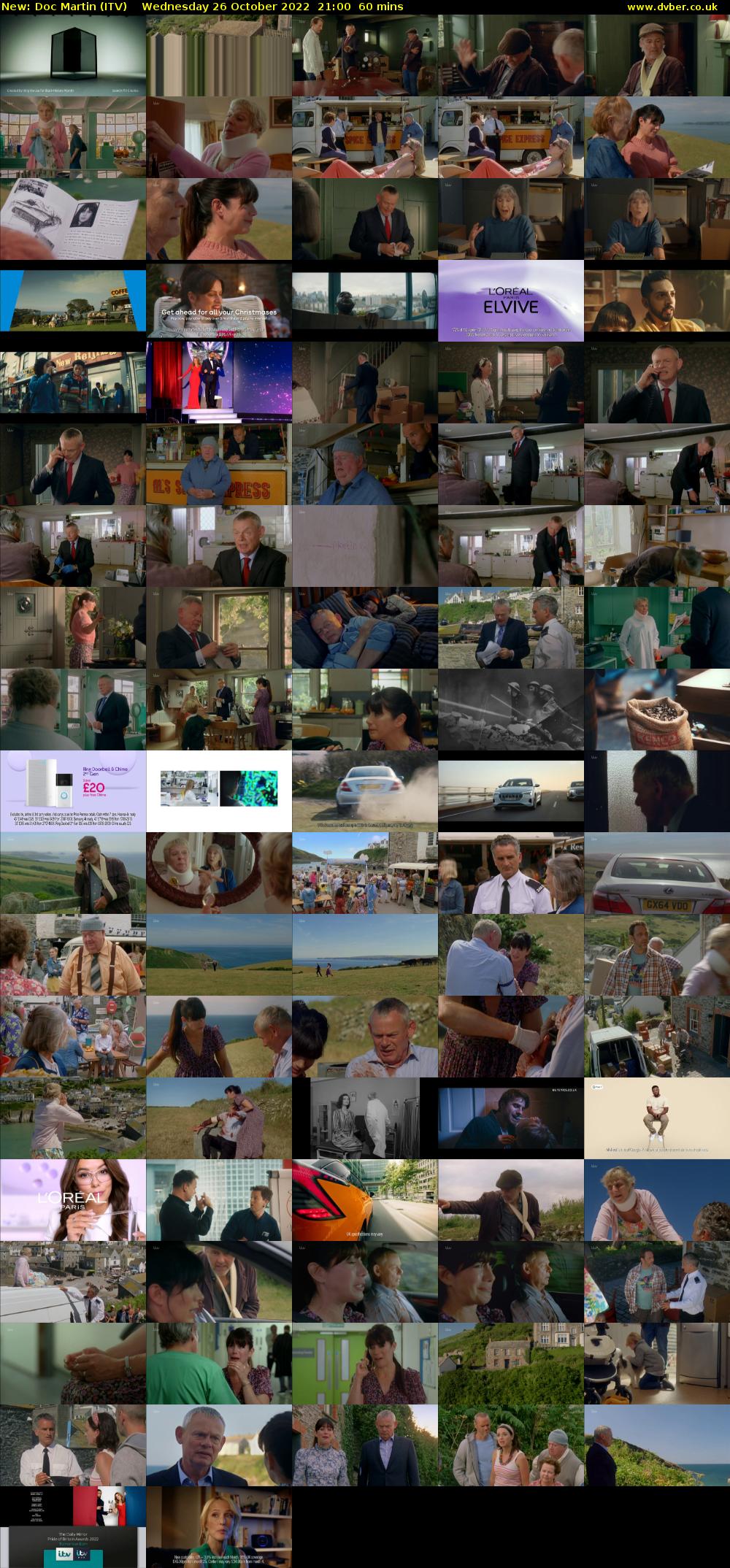 Doc Martin (ITV) Wednesday 26 October 2022 21:00 - 22:00