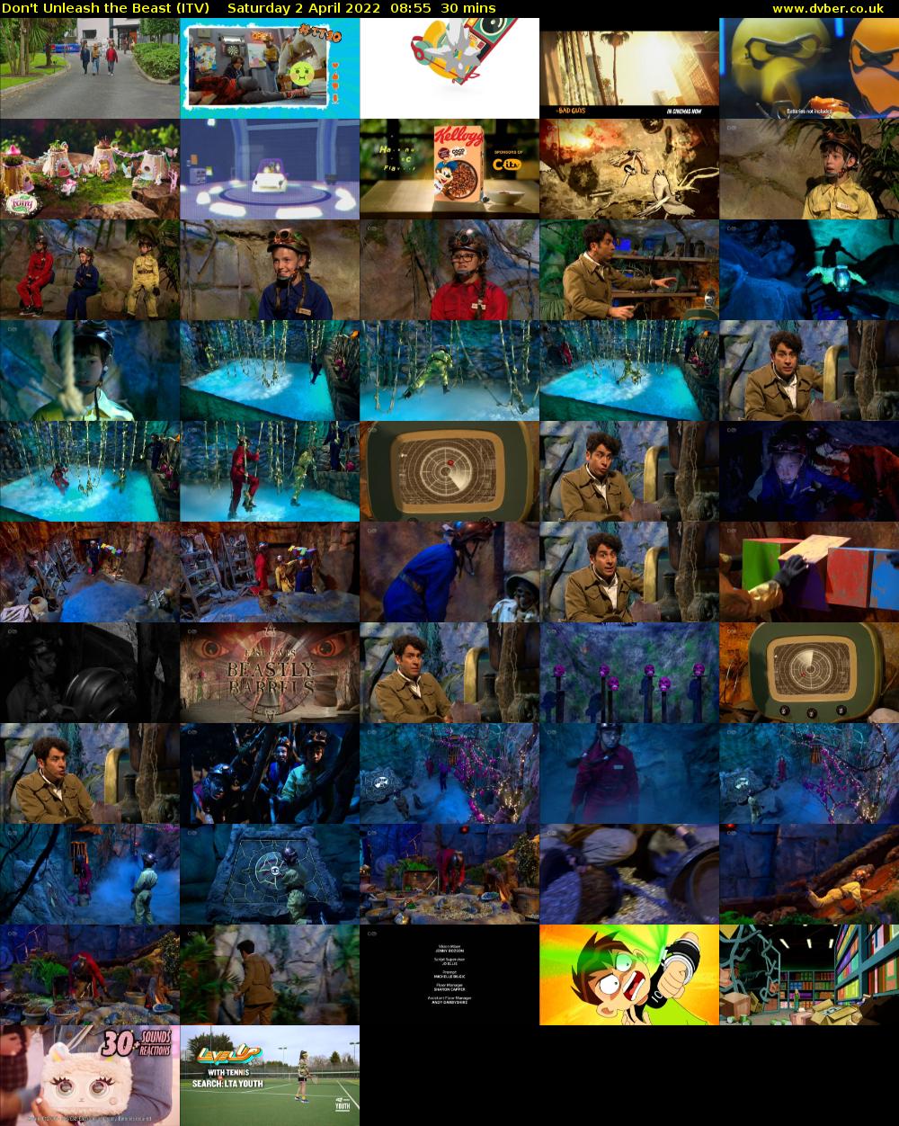 Don't Unleash the Beast (ITV) Saturday 2 April 2022 08:55 - 09:25