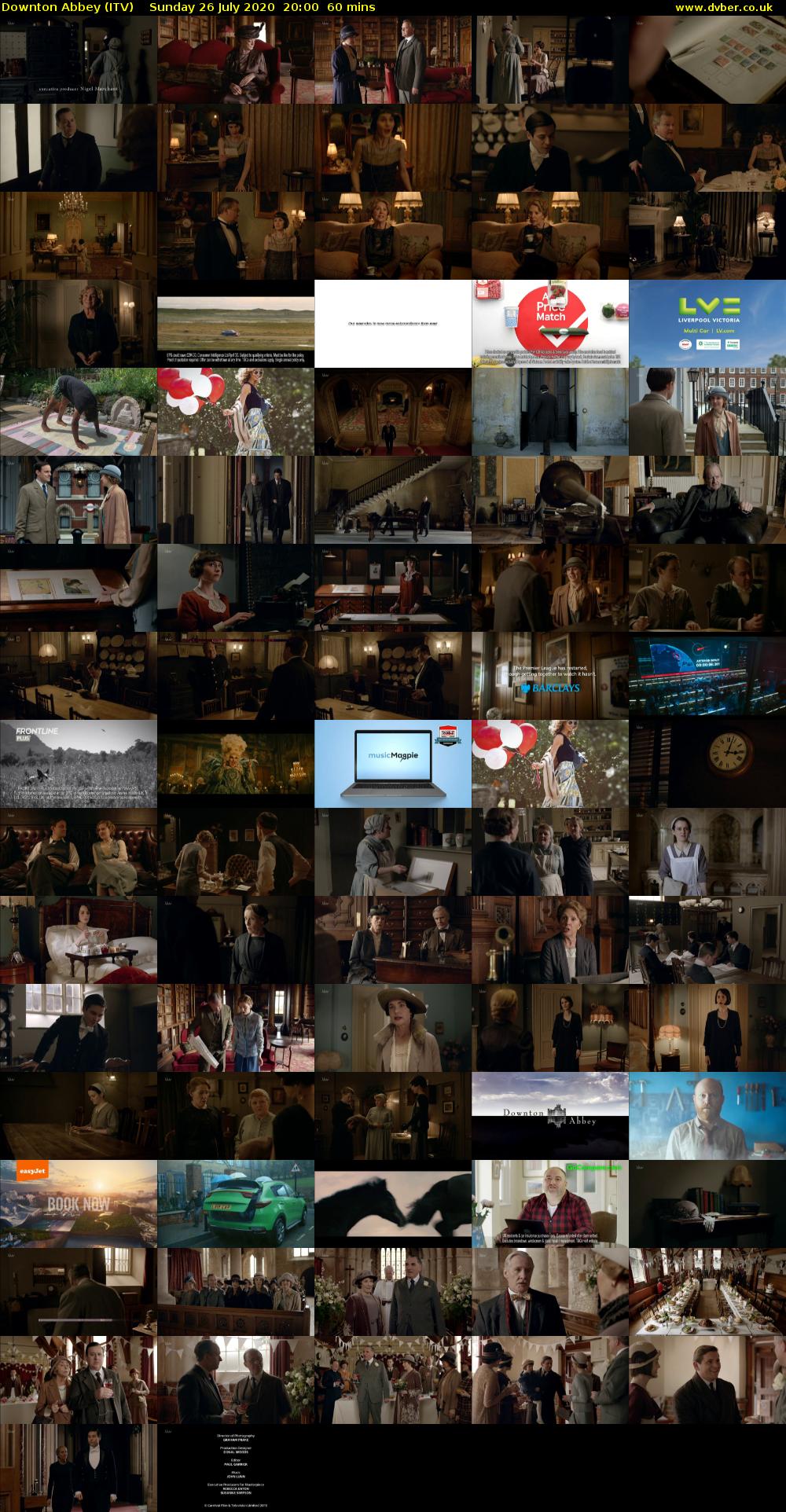 Downton Abbey (ITV) Sunday 26 July 2020 20:00 - 21:00