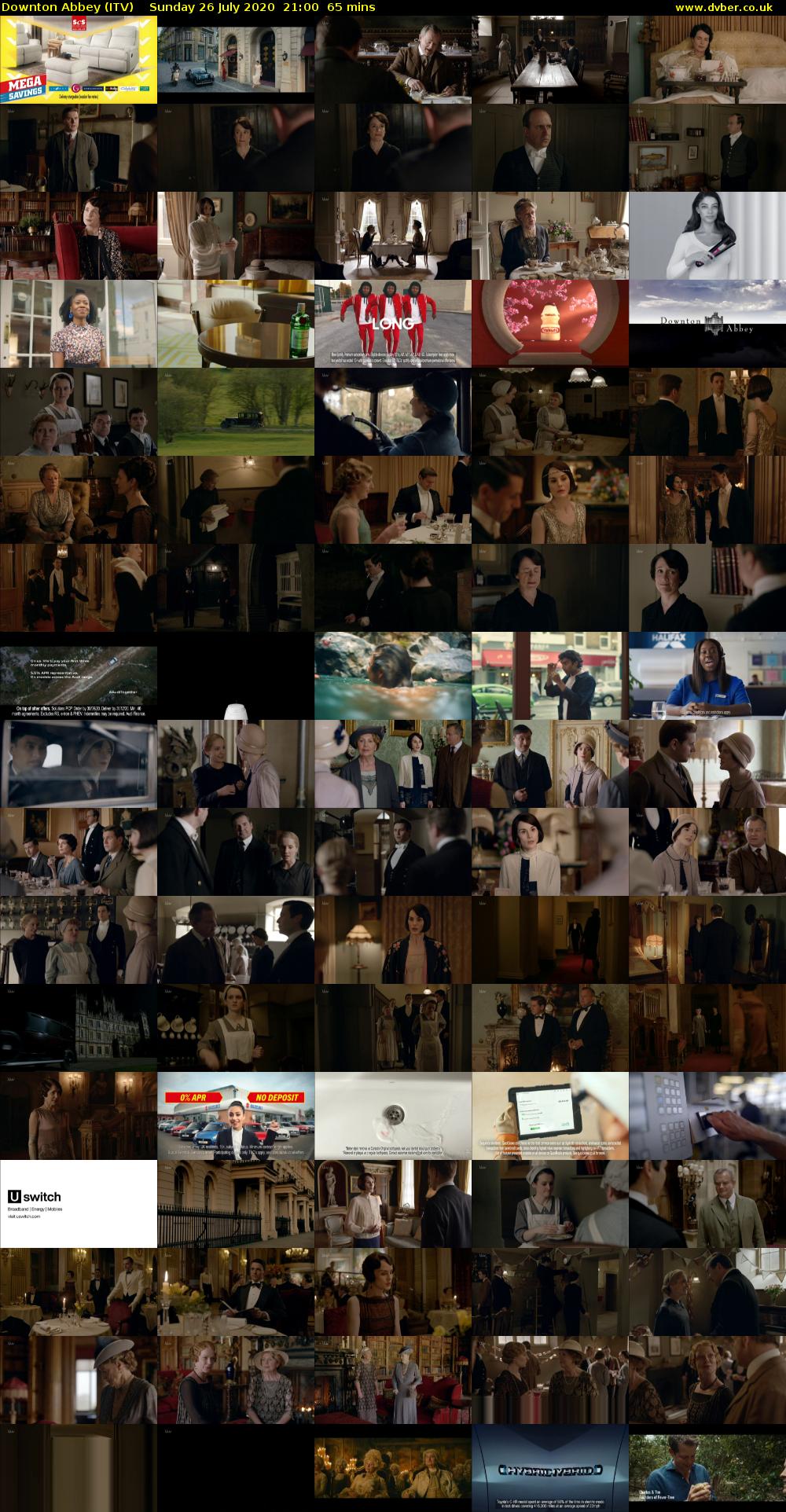 Downton Abbey (ITV) Sunday 26 July 2020 21:00 - 22:05