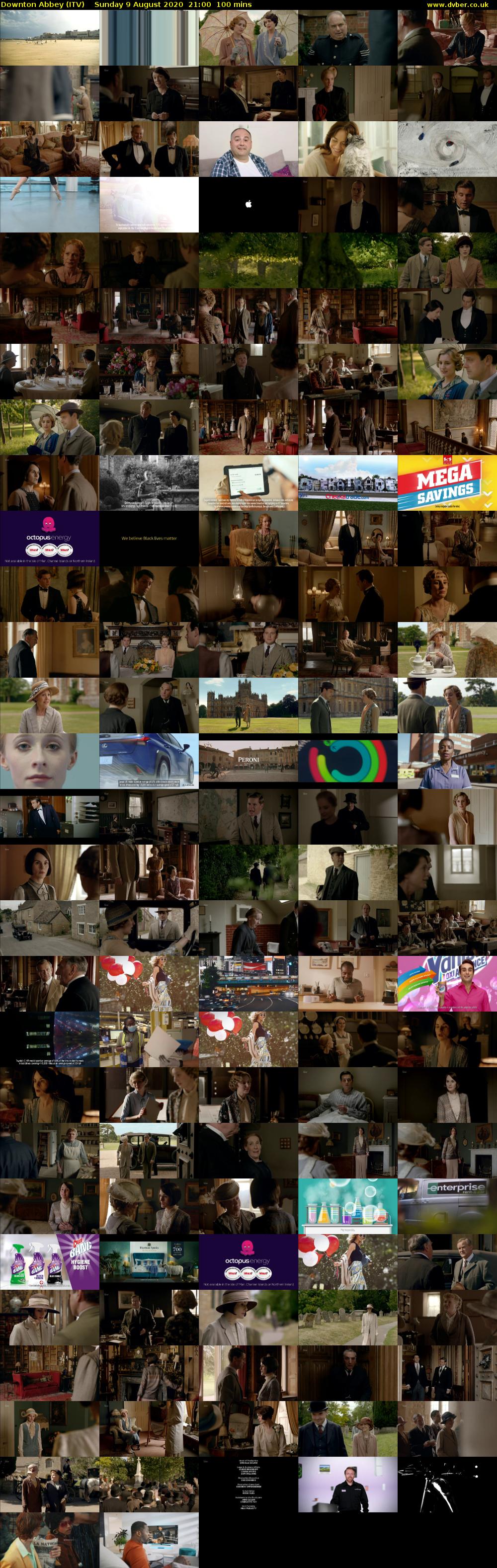 Downton Abbey (ITV) Sunday 9 August 2020 21:00 - 22:40