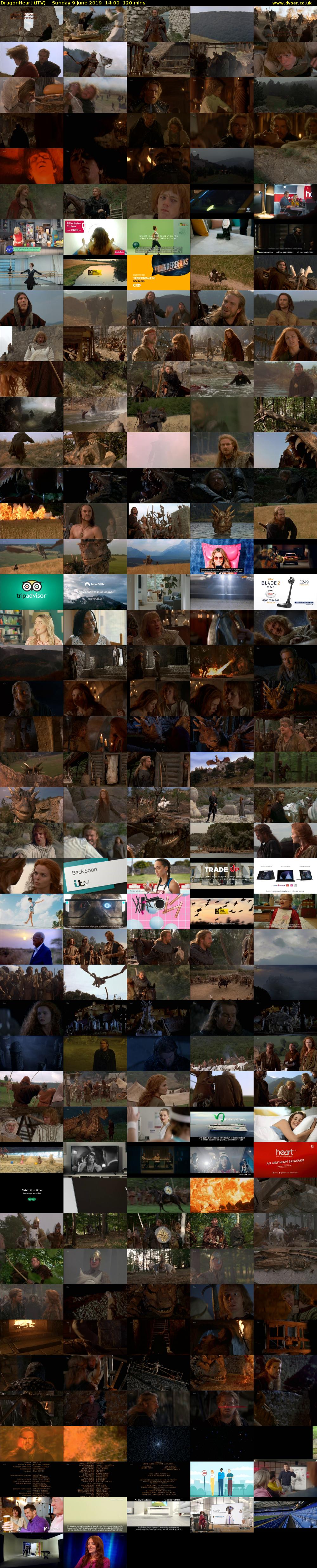 DragonHeart (ITV) Sunday 9 June 2019 14:00 - 16:00