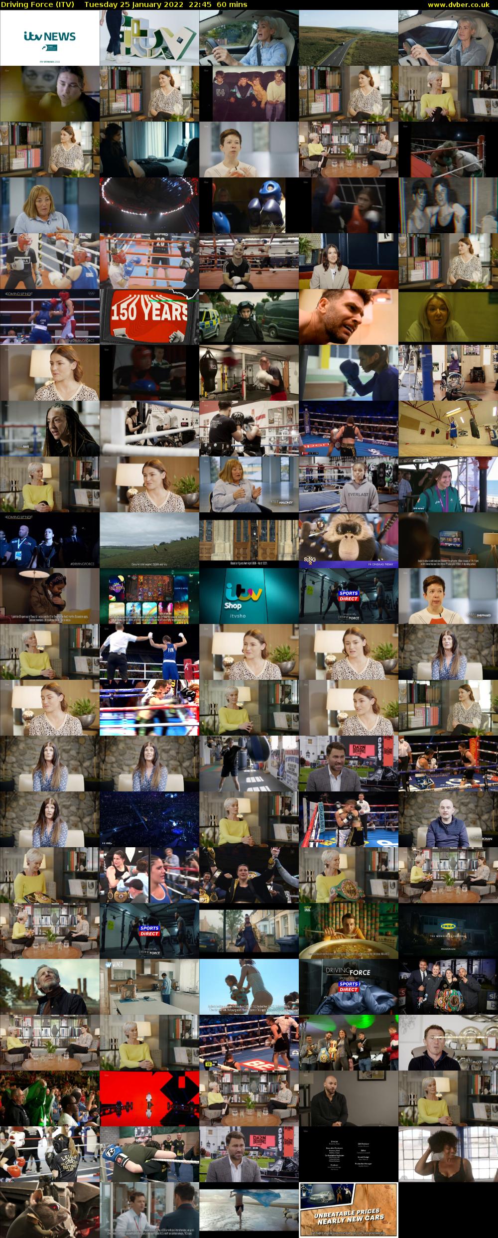 Driving Force (ITV) Tuesday 25 January 2022 22:45 - 23:45