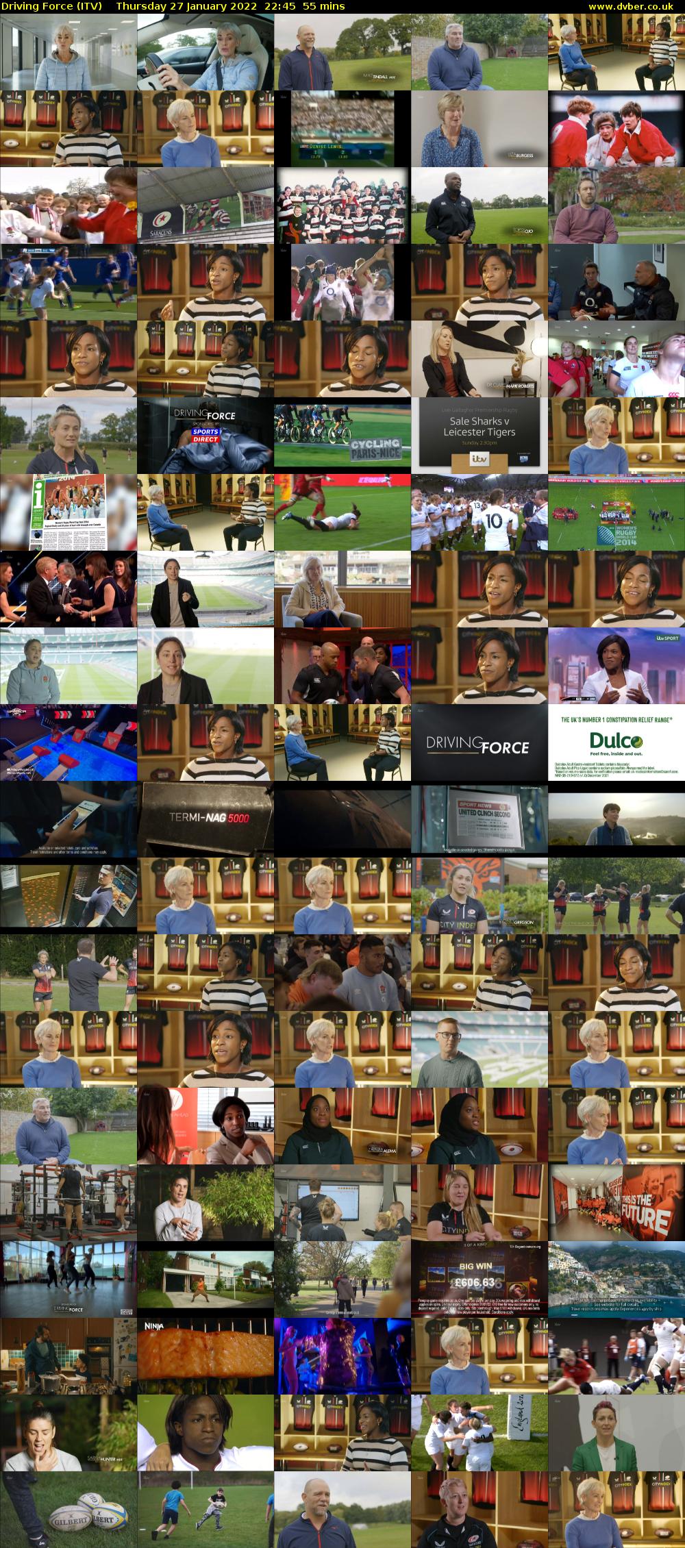 Driving Force (ITV) Thursday 27 January 2022 22:45 - 23:40