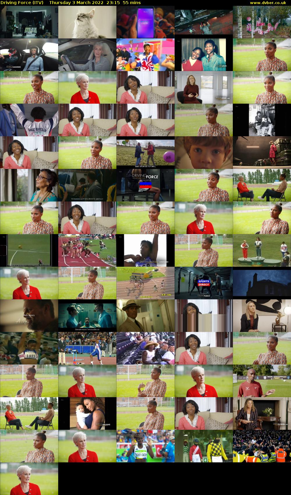 Driving Force (ITV) Thursday 3 March 2022 23:15 - 00:10