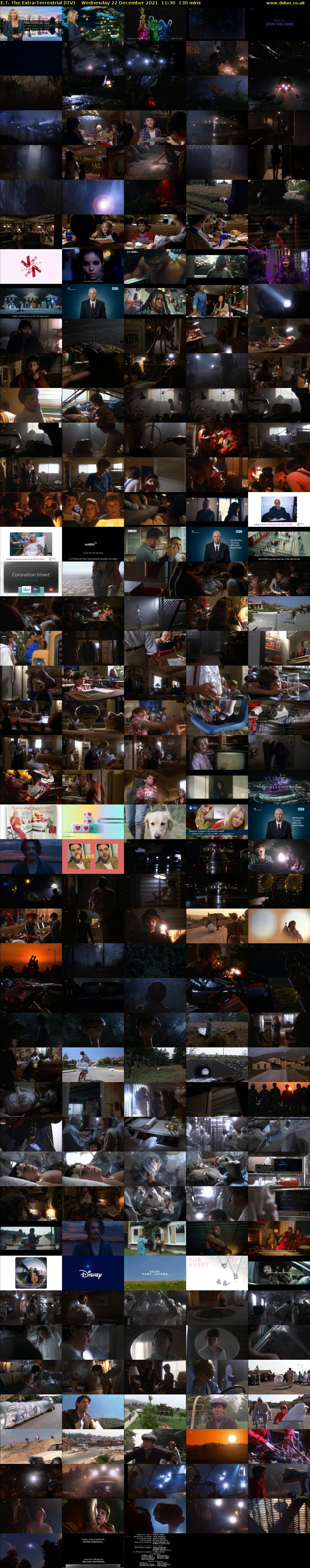 E.T. The Extra-Terrestrial (ITV) Wednesday 22 December 2021 11:30 - 13:40