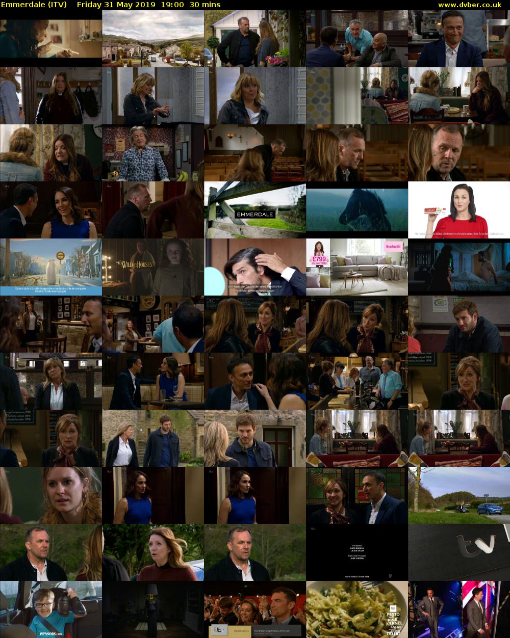 Emmerdale (ITV) Friday 31 May 2019 19:00 - 19:30