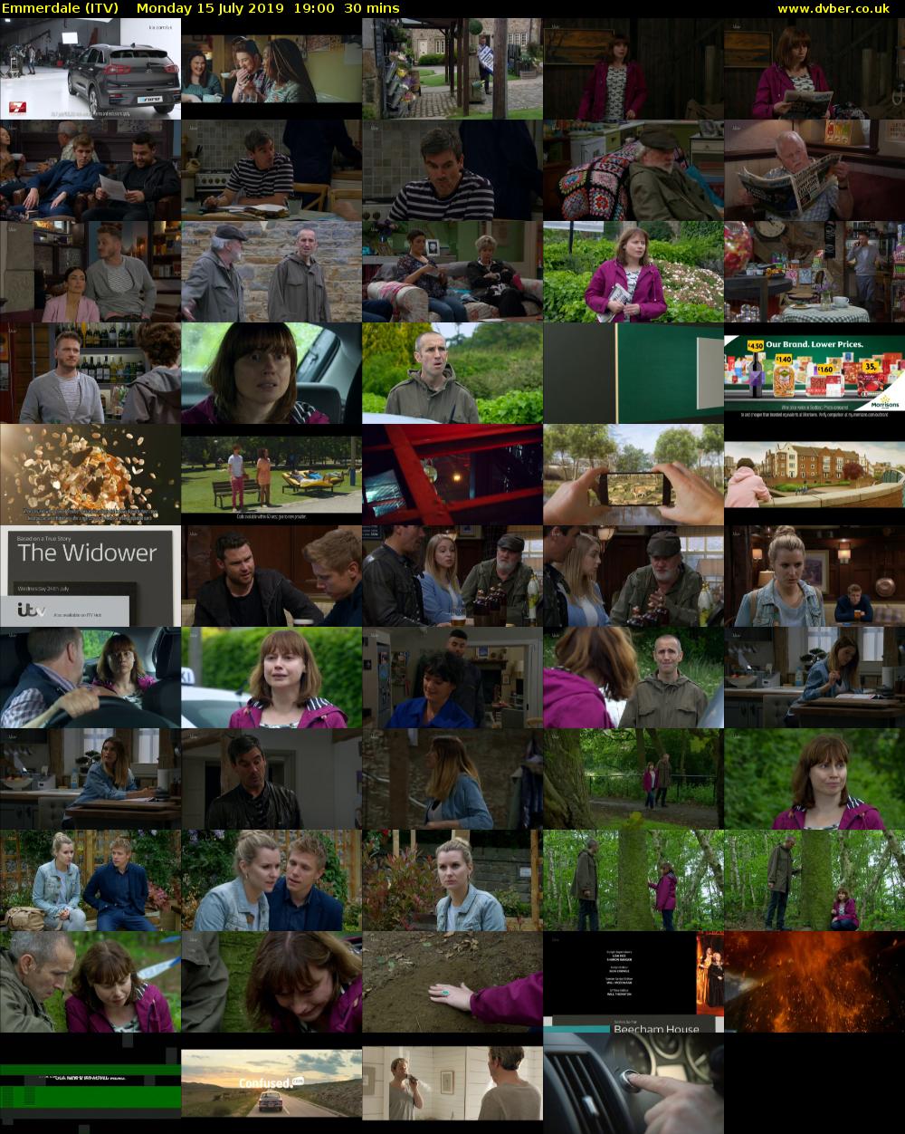 Emmerdale (ITV) Monday 15 July 2019 19:00 - 19:30