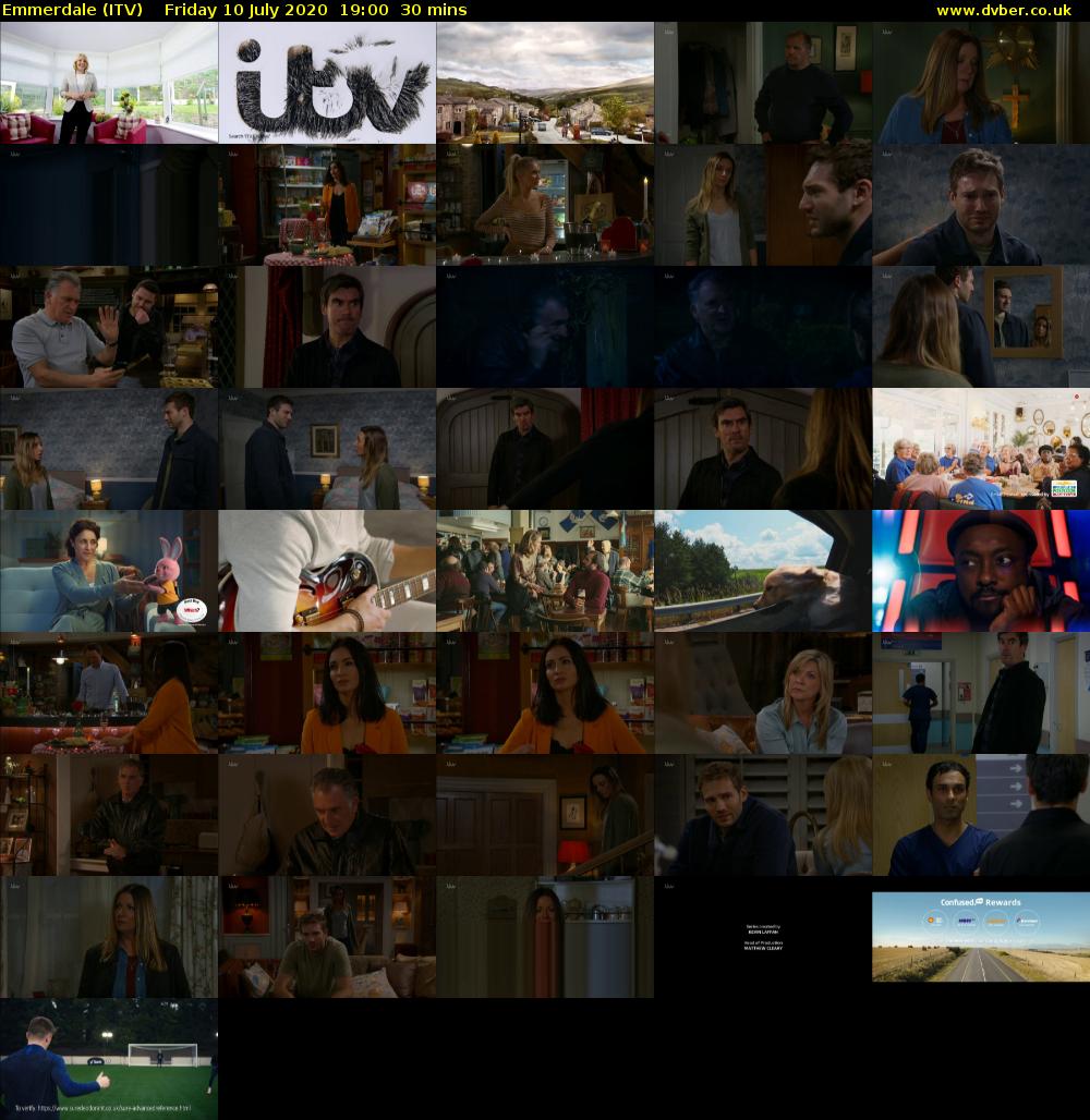 Emmerdale (ITV) Friday 10 July 2020 19:00 - 19:30