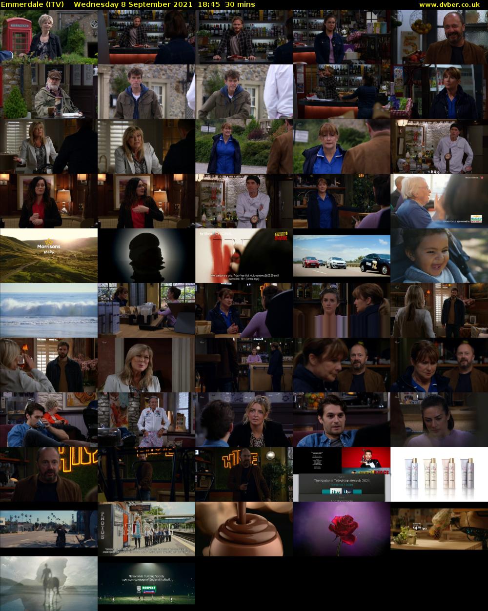 Emmerdale (ITV) Wednesday 8 September 2021 18:45 - 19:15