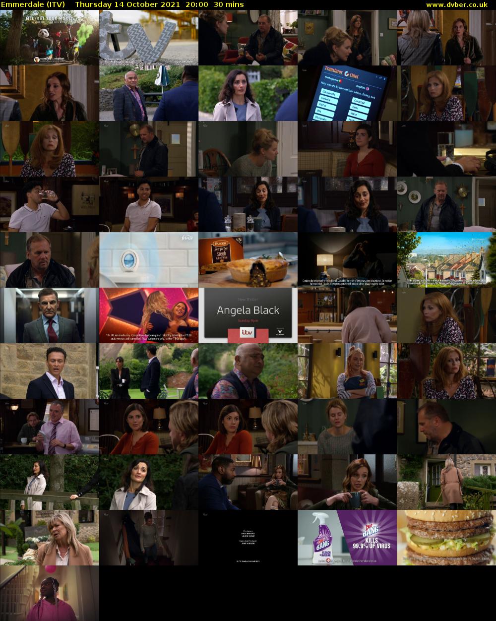 Emmerdale (ITV) Thursday 14 October 2021 20:00 - 20:30