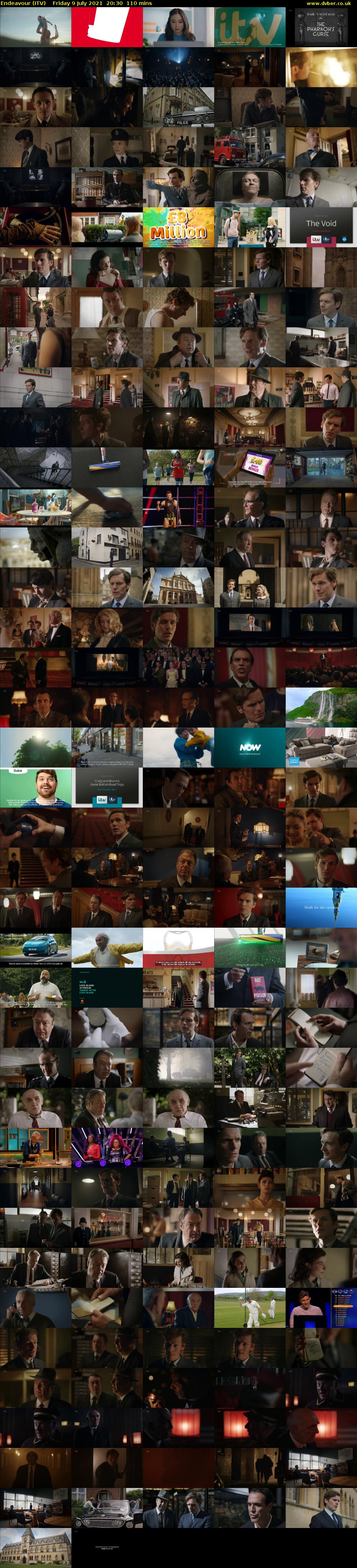 Endeavour (ITV) Friday 9 July 2021 20:30 - 22:20