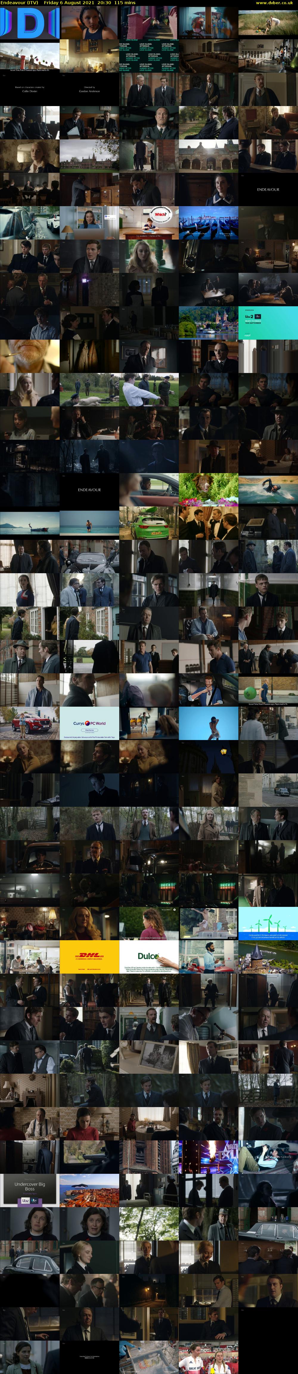 Endeavour (ITV) Friday 6 August 2021 20:30 - 22:25