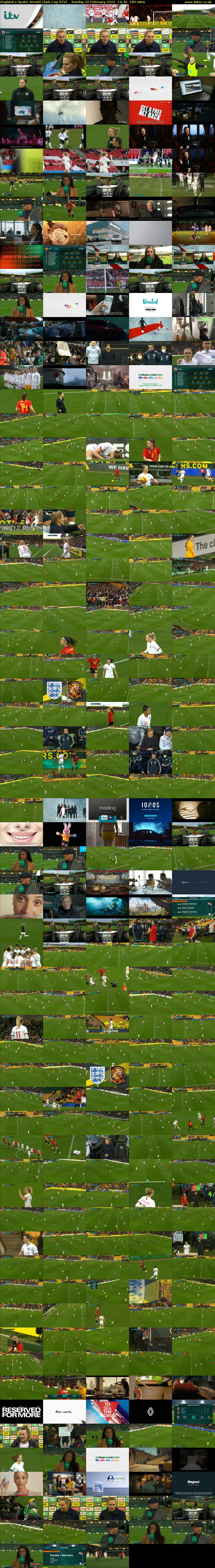 England v Spain: Arnold Clark Cup (ITV) Sunday 20 February 2022 14:30 - 17:30