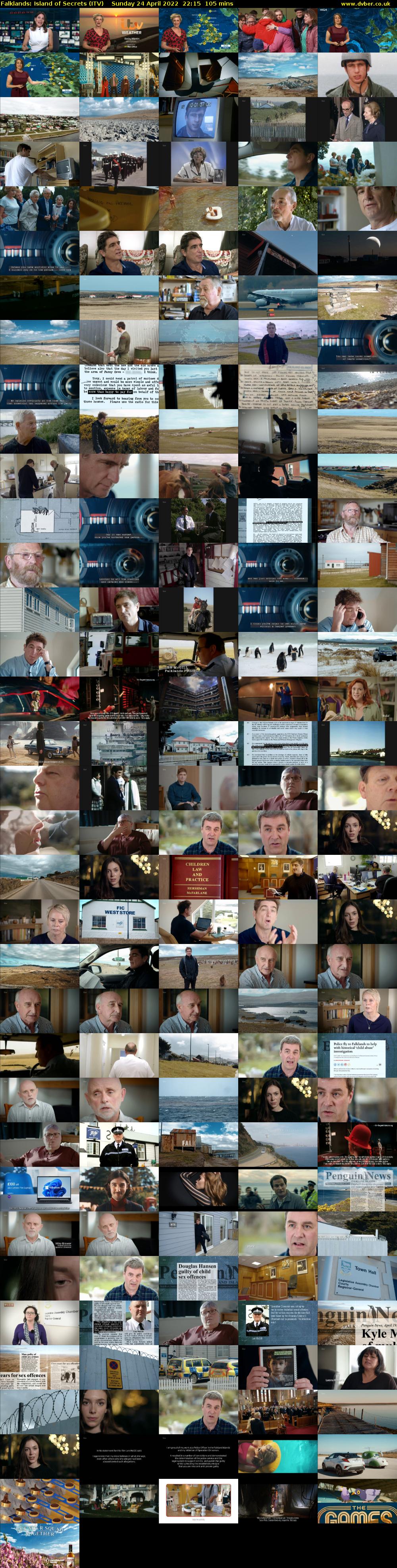 Falklands: Island of Secrets (ITV) Sunday 24 April 2022 22:15 - 00:00