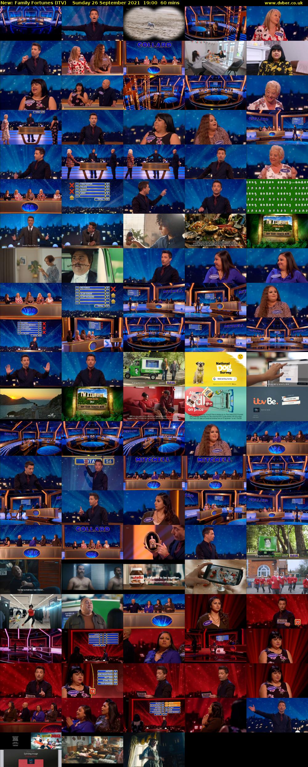 Family Fortunes (ITV) Sunday 26 September 2021 19:00 - 20:00