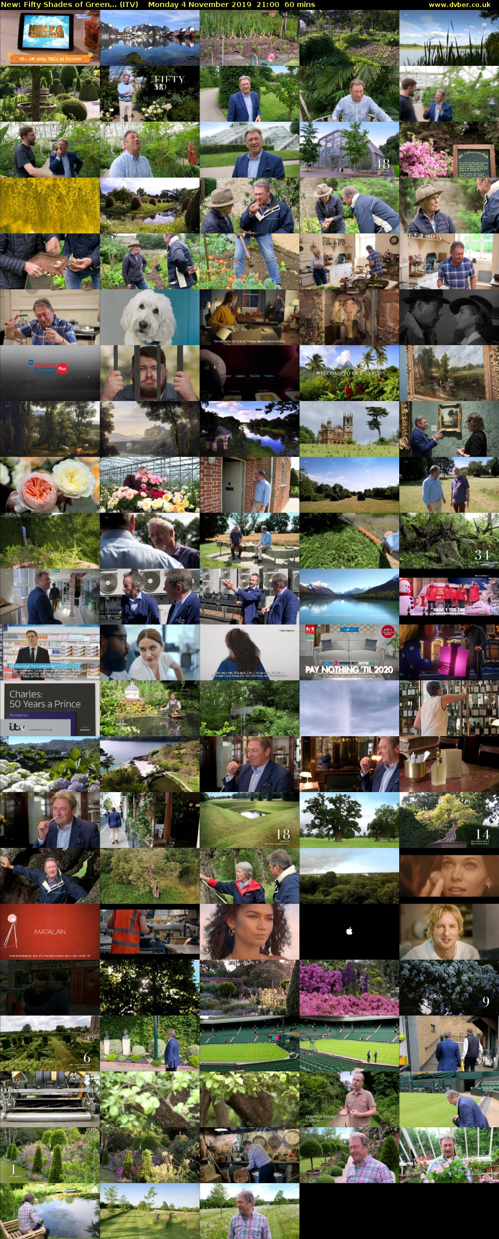 Fifty Shades of Green... (ITV) Monday 4 November 2019 21:00 - 22:00