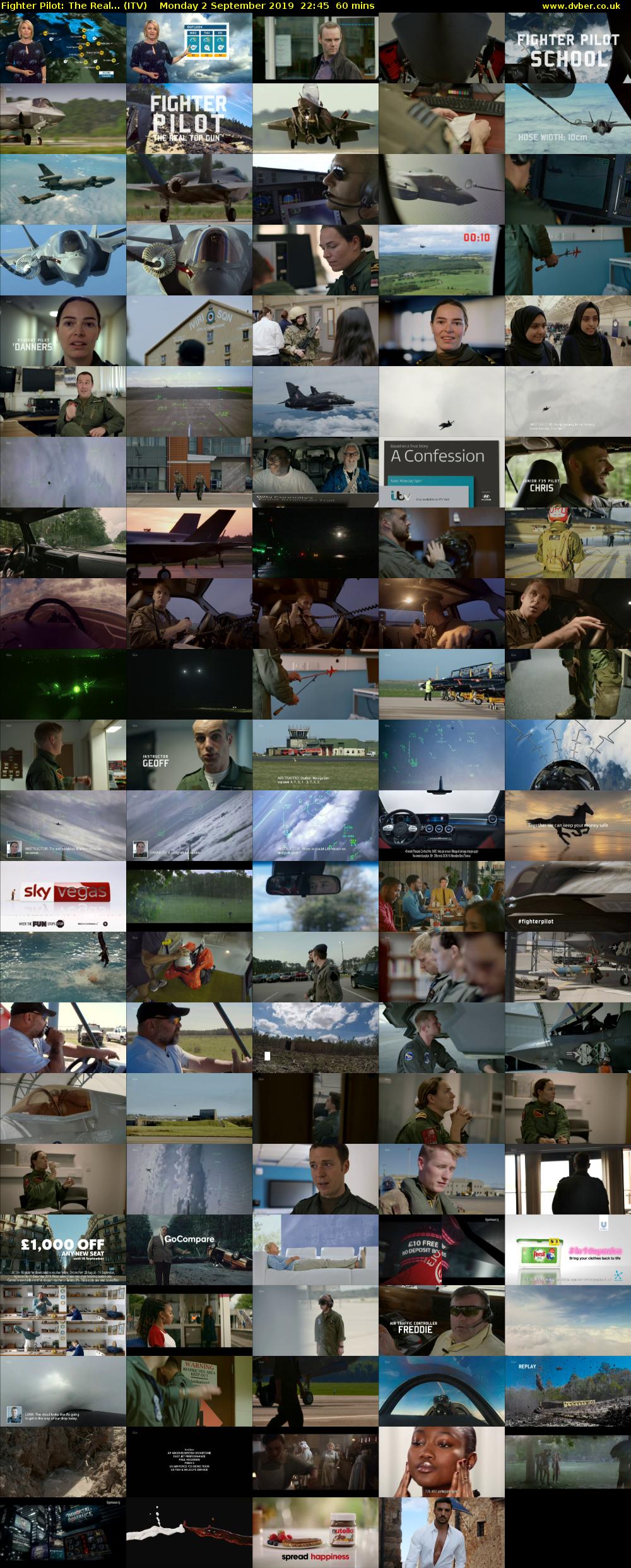 Fighter Pilot: The Real... (ITV) Monday 2 September 2019 22:45 - 23:45