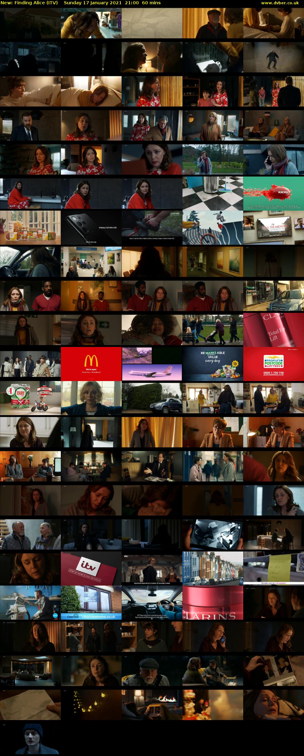 Finding Alice (ITV) Sunday 17 January 2021 21:00 - 22:00
