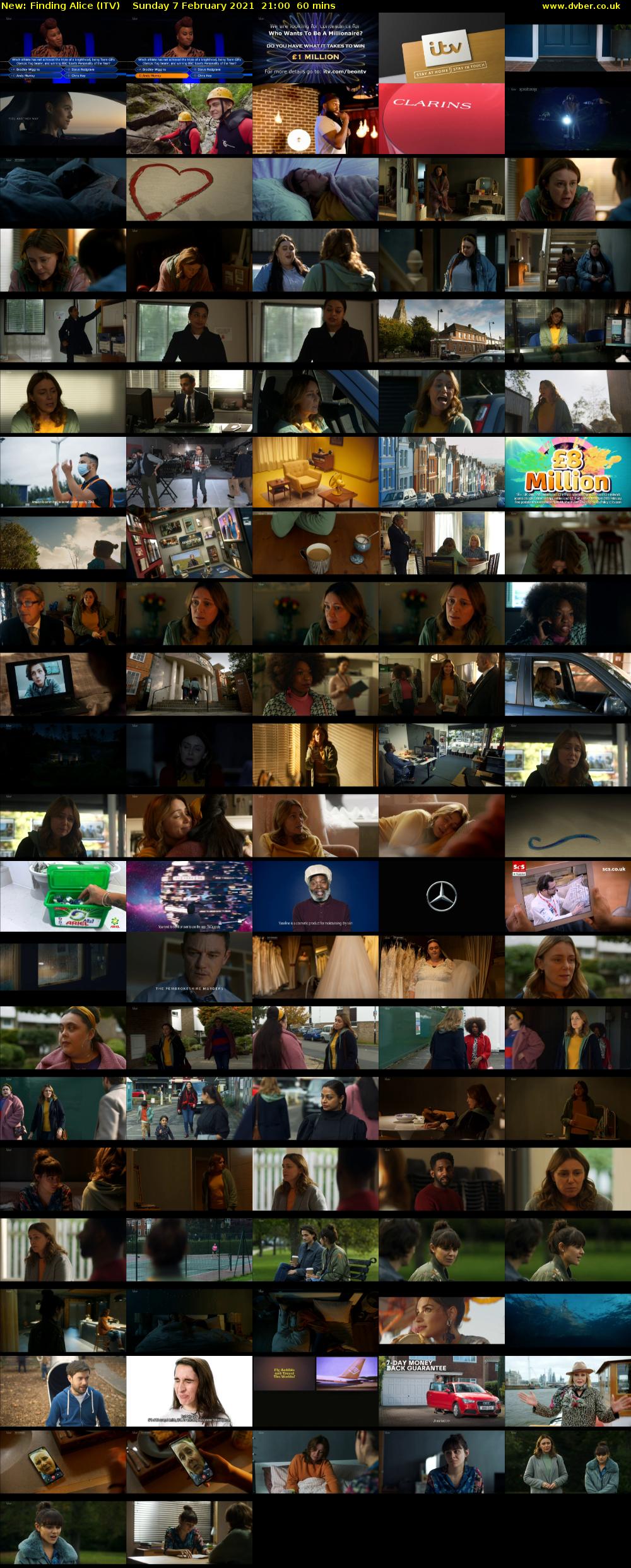 Finding Alice (ITV) Sunday 7 February 2021 21:00 - 22:00