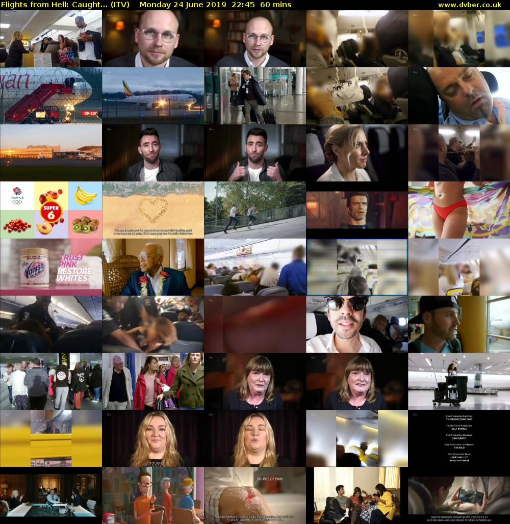 Flights from Hell: Caught... (ITV) Monday 24 June 2019 22:45 - 23:45