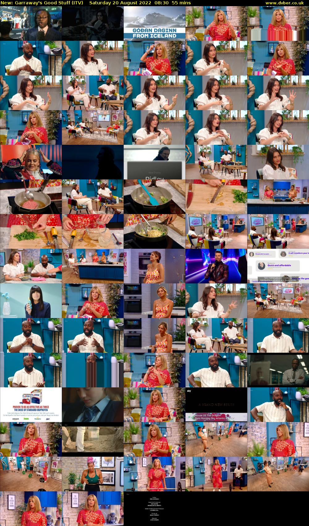 Garraway's Good Stuff (ITV) Saturday 20 August 2022 08:30 - 09:25