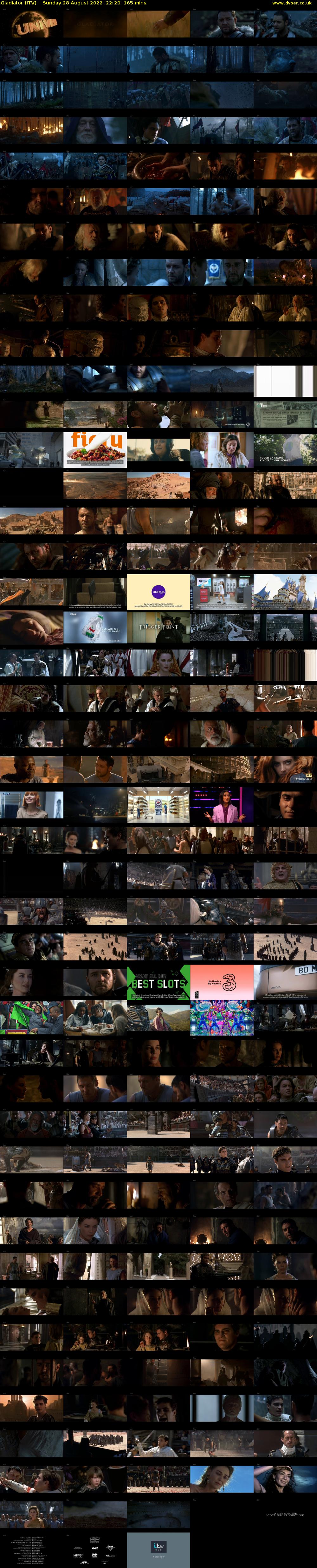 Gladiator (ITV) Sunday 28 August 2022 22:20 - 01:05