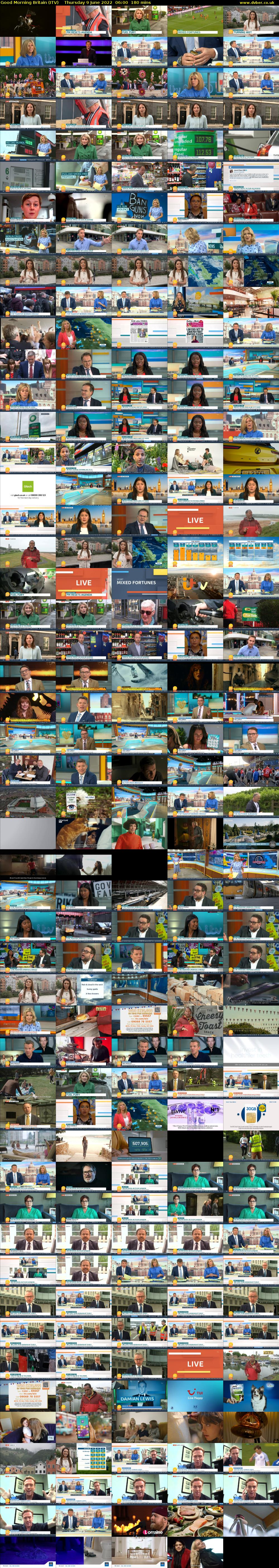 Good Morning Britain (ITV) Thursday 9 June 2022 06:00 - 09:00