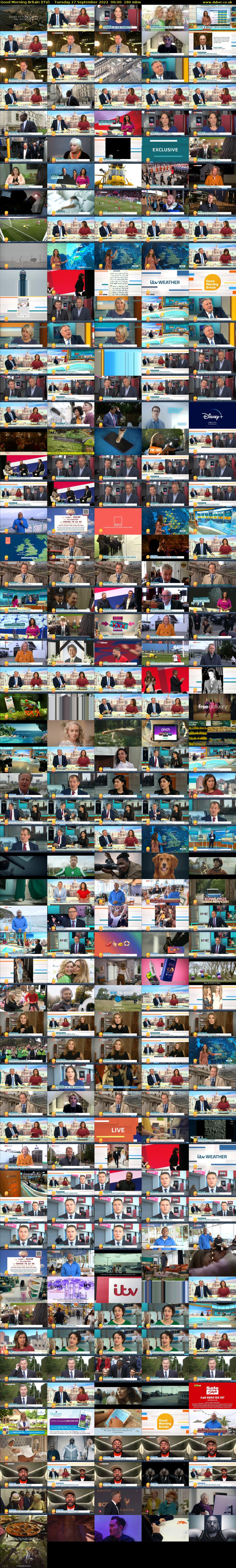 Good Morning Britain (ITV) Tuesday 27 September 2022 06:00 - 09:00