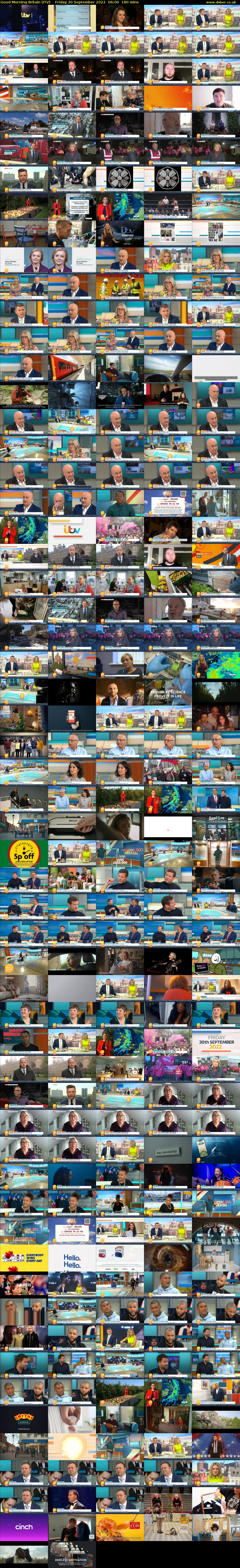Good Morning Britain (ITV) Friday 30 September 2022 06:00 - 09:00