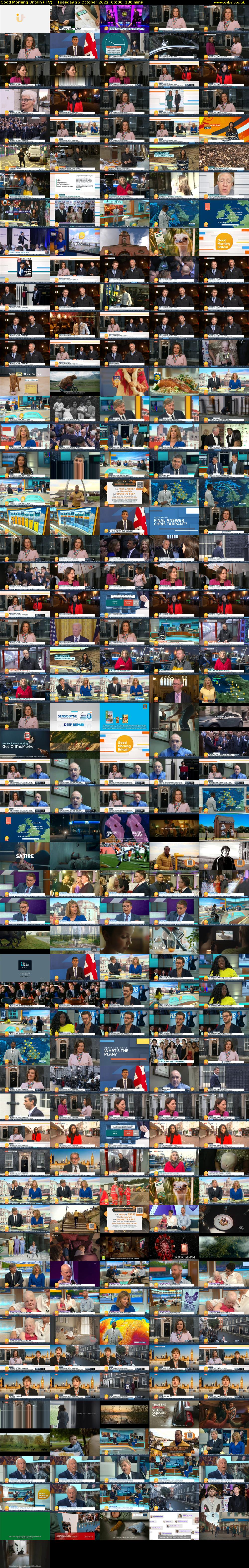 Good Morning Britain (ITV) Tuesday 25 October 2022 06:00 - 09:00