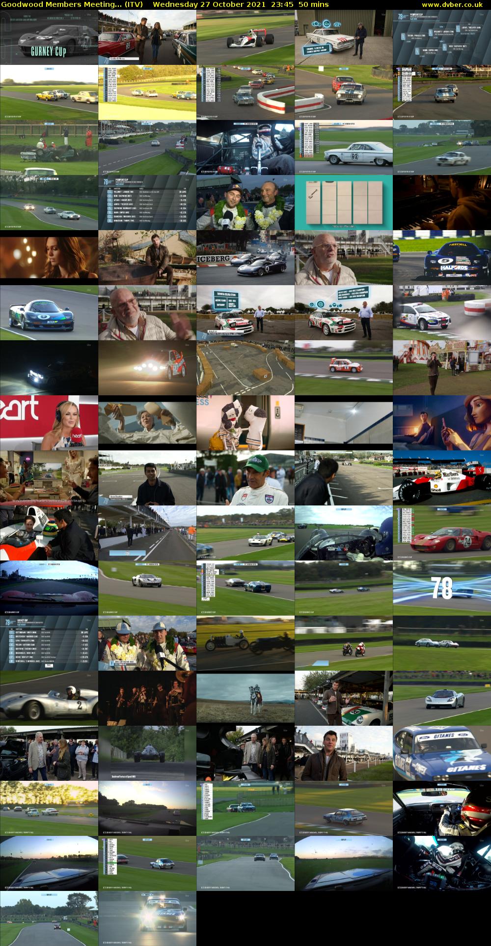 Goodwood Members Meeting... (ITV) Wednesday 27 October 2021 23:45 - 00:35