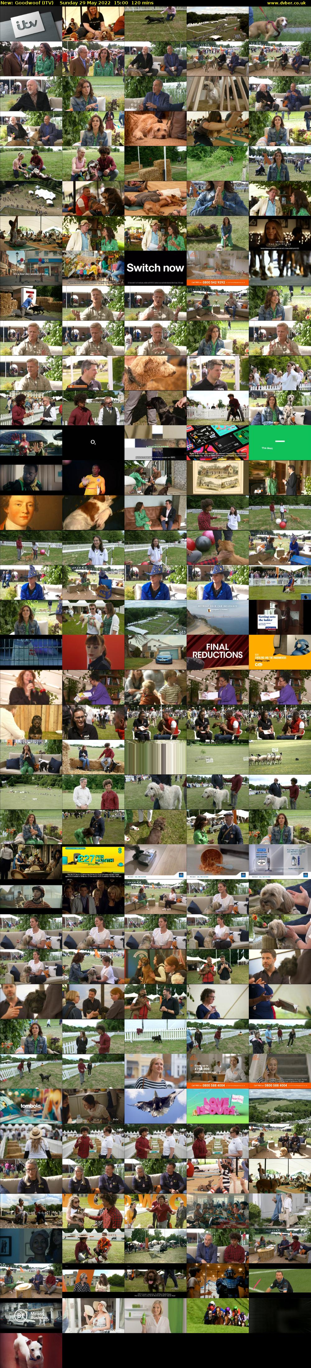 Goodwoof (ITV) Sunday 29 May 2022 15:00 - 17:00