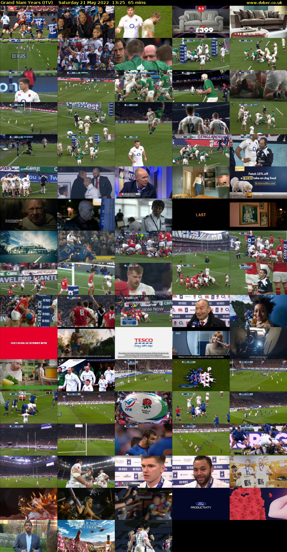 Grand Slam Years (ITV) Saturday 21 May 2022 13:25 - 14:30