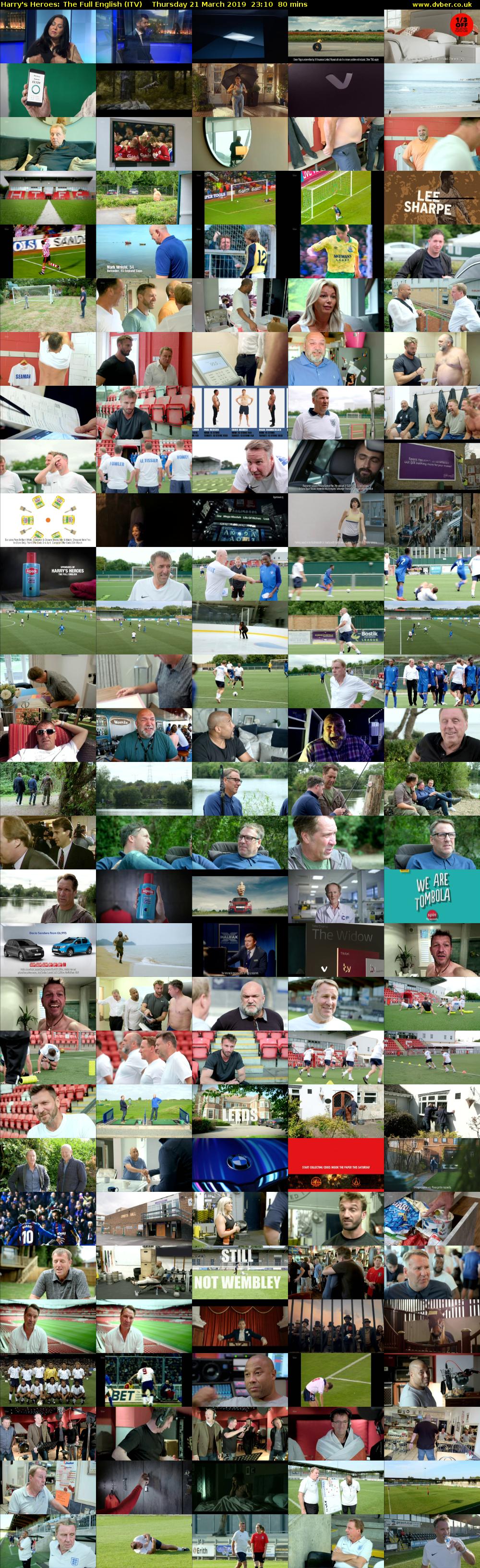 Harry's Heroes: The Full English (ITV) Thursday 21 March 2019 23:10 - 00:30