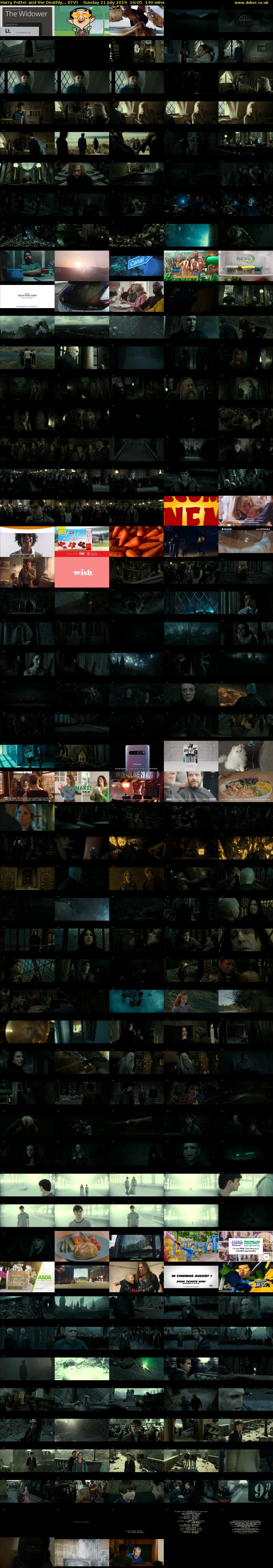 Harry Potter and the Deathly... (ITV) Sunday 21 July 2019 16:05 - 18:25