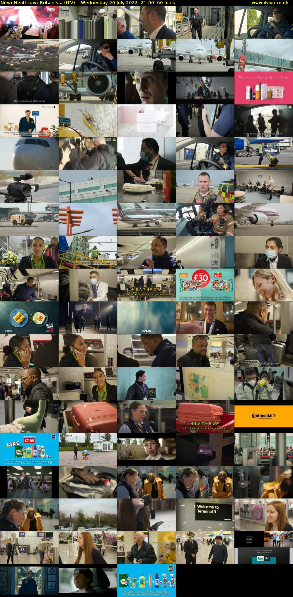Heathrow: Britain's... (ITV) Wednesday 20 July 2022 21:00 - 22:00