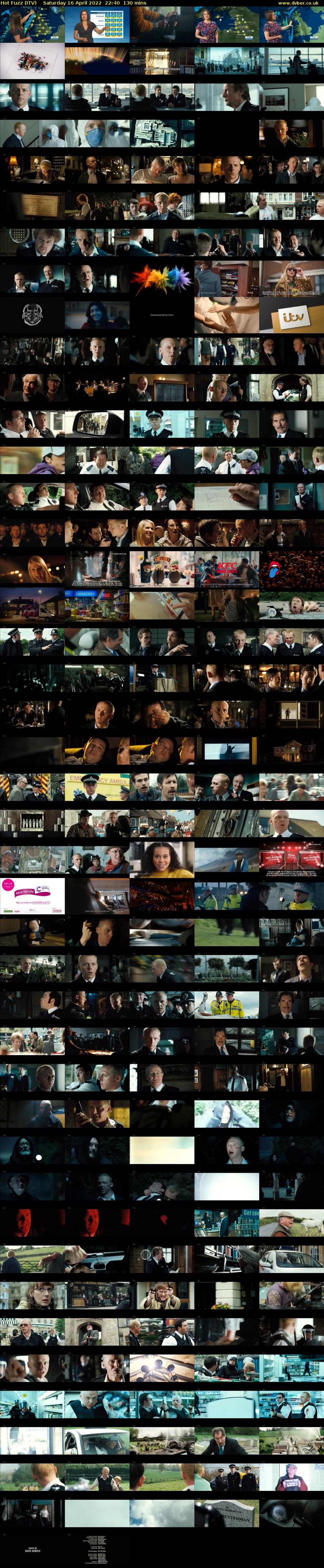 Hot Fuzz (ITV) Saturday 16 April 2022 22:40 - 00:50