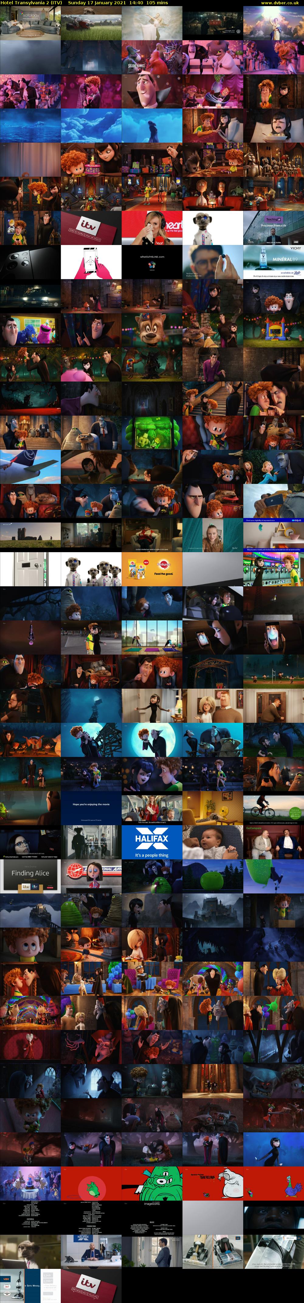Hotel Transylvania 2 (ITV) Sunday 17 January 2021 14:40 - 16:25