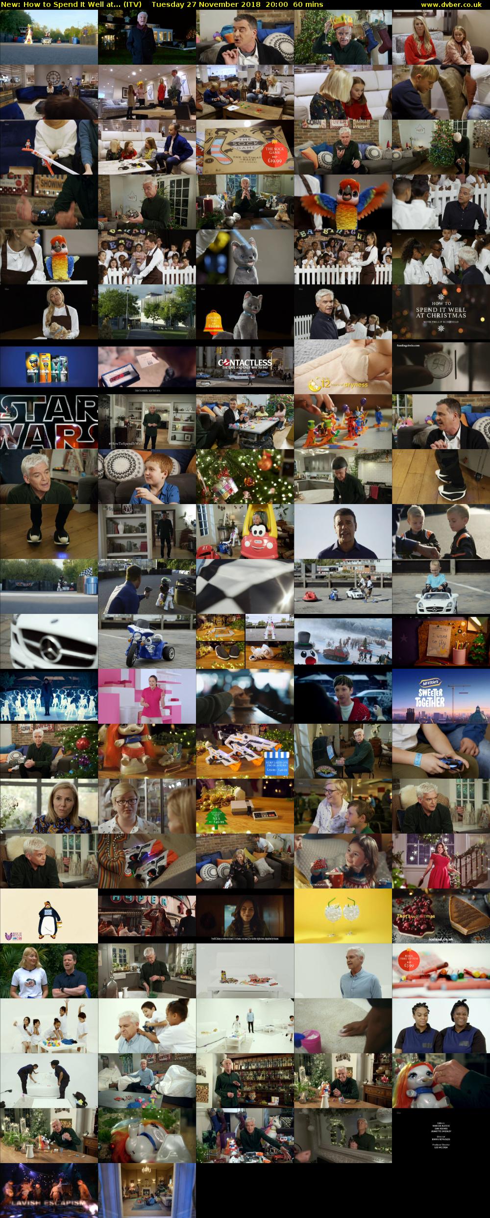 How to Spend It Well at... (ITV) Tuesday 27 November 2018 20:00 - 21:00