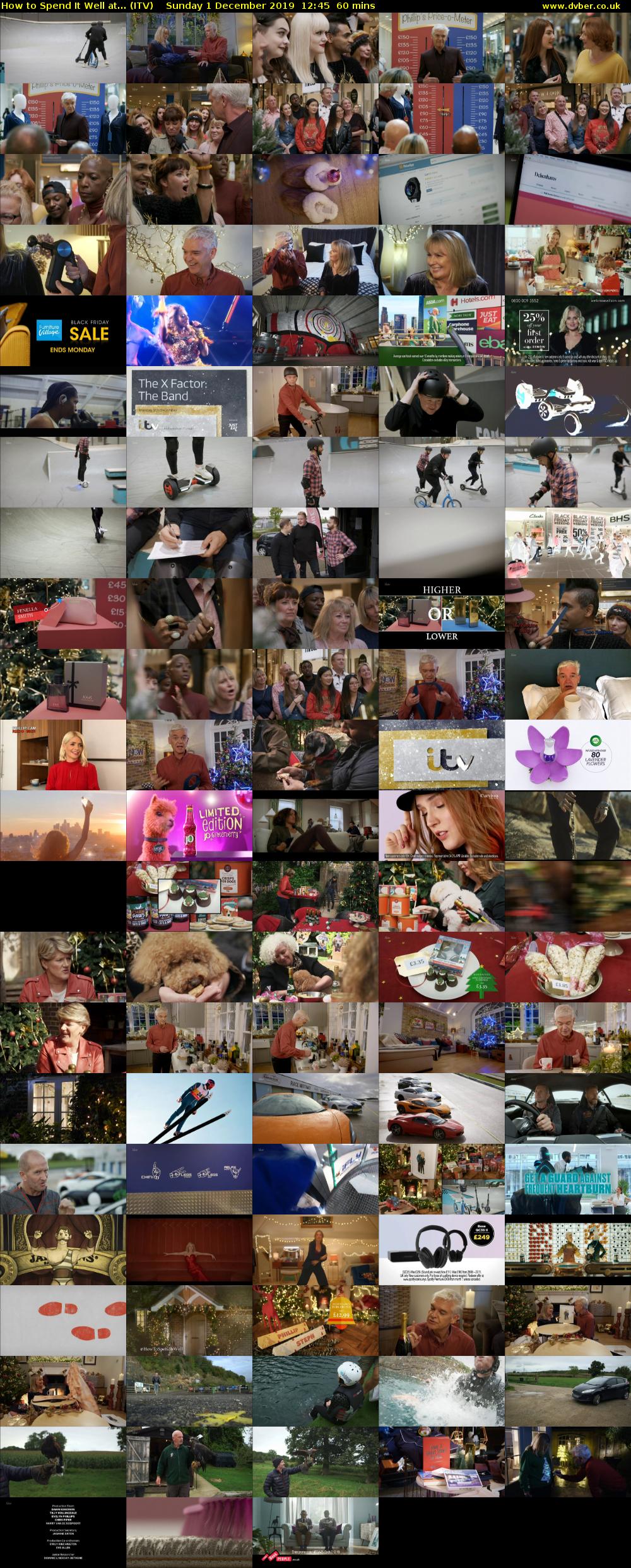How to Spend It Well at... (ITV) Sunday 1 December 2019 12:45 - 13:45