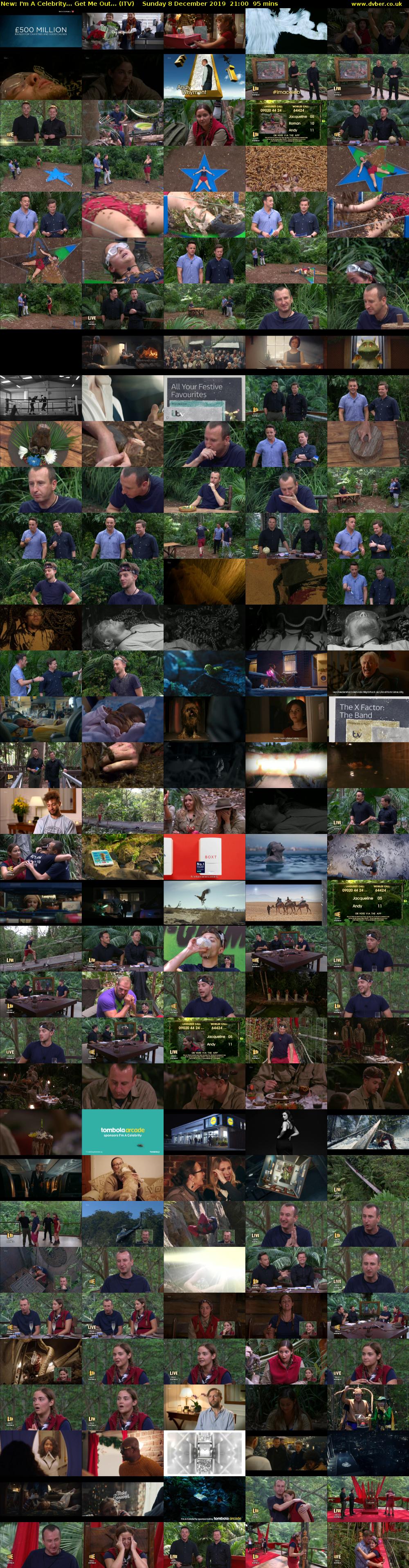 I'm A Celebrity... Get Me Out... (ITV) Sunday 8 December 2019 21:00 - 22:35