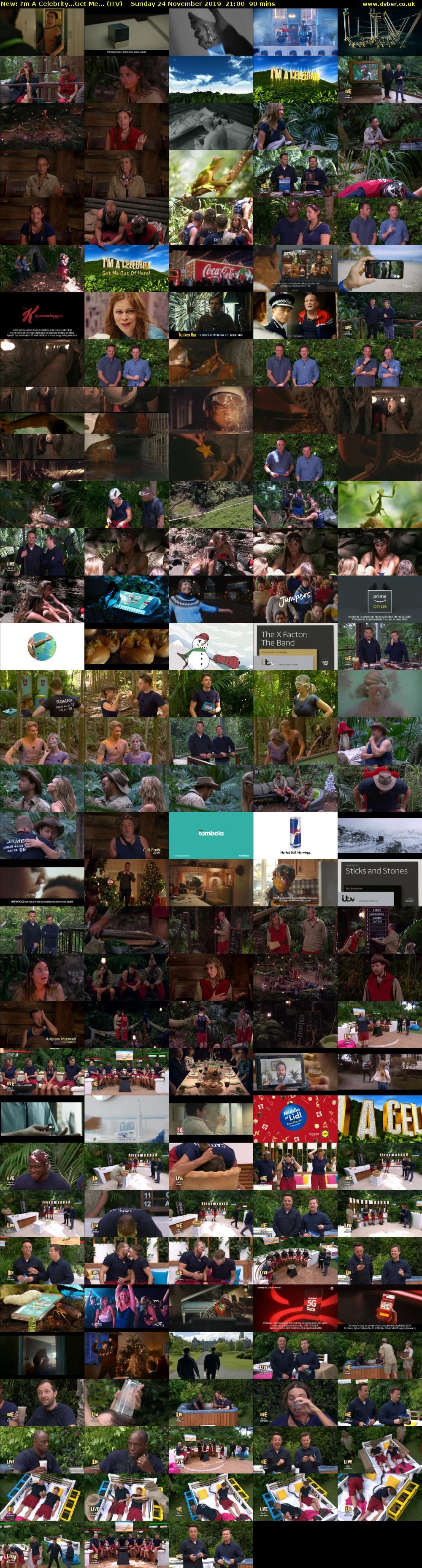 I'm A Celebrity...Get Me... (ITV) Sunday 24 November 2019 21:00 - 22:30