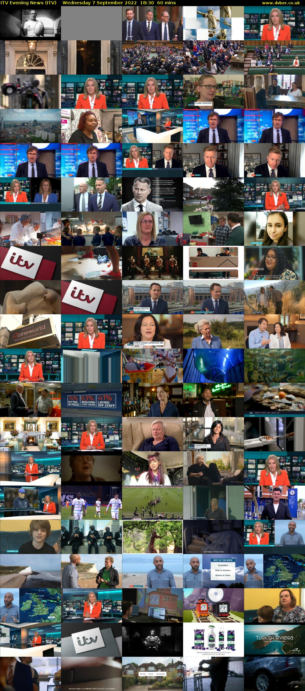 ITV Evening News (ITV) Wednesday 7 September 2022 18:30 - 19:30