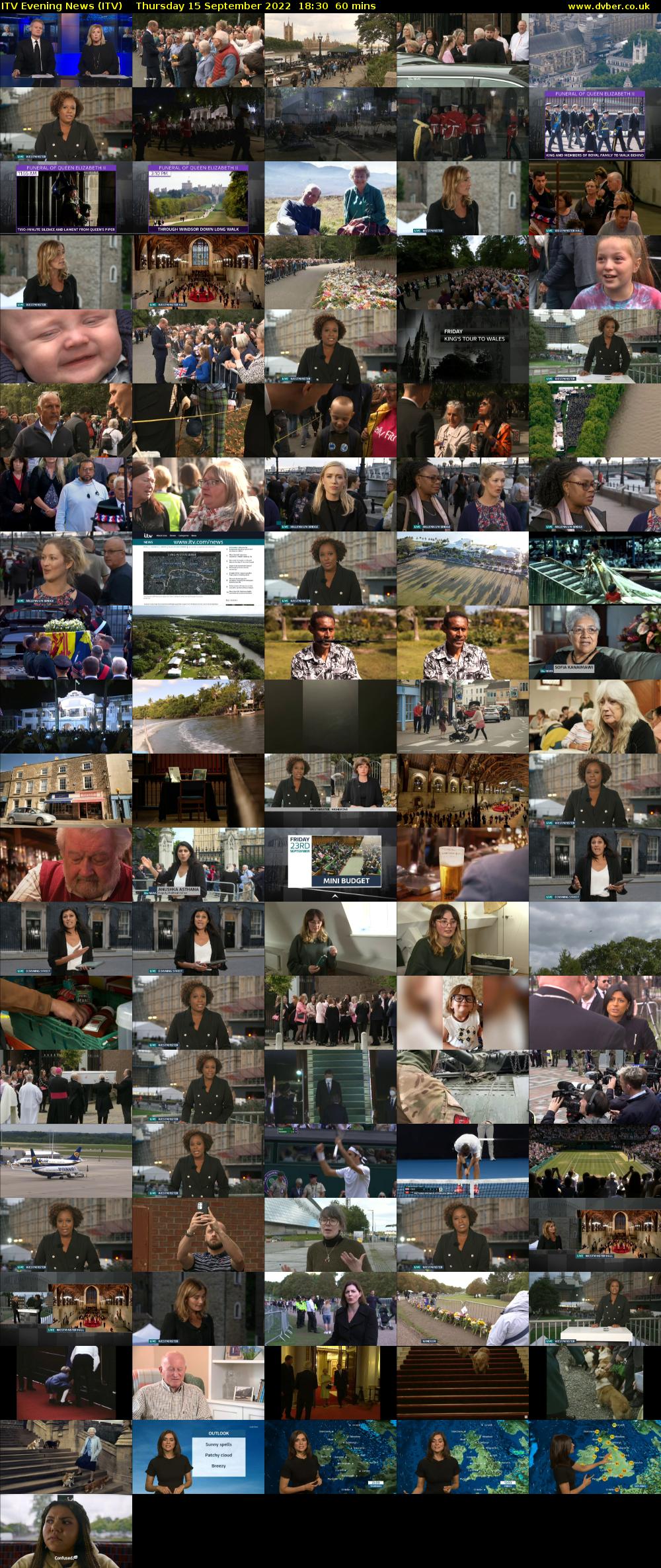 ITV Evening News (ITV) Thursday 15 September 2022 18:30 - 19:30