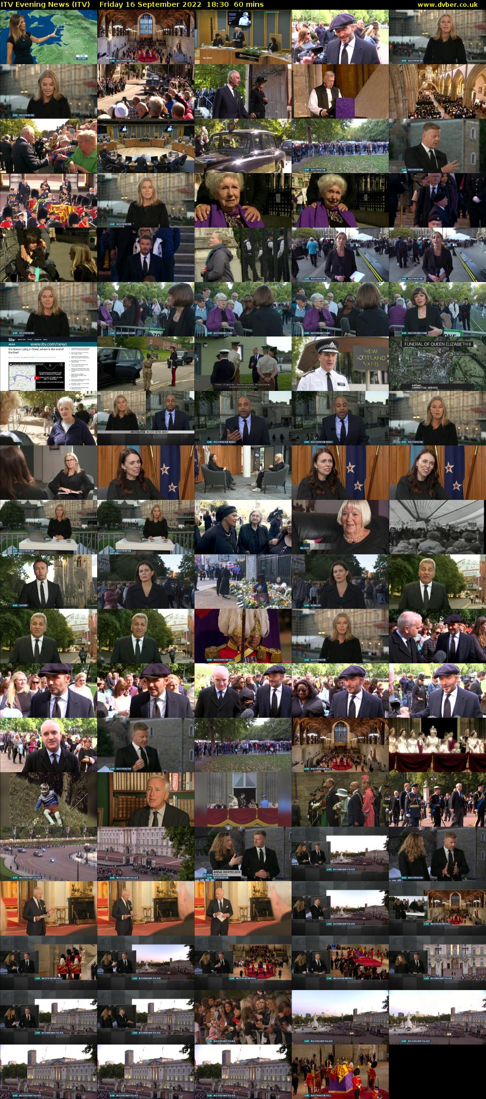 ITV Evening News (ITV) Friday 16 September 2022 18:30 - 19:30
