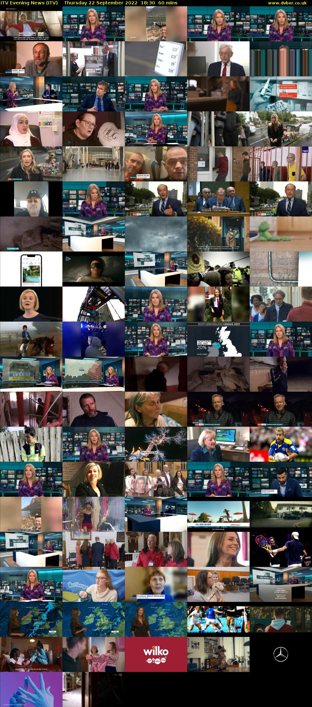 ITV Evening News (ITV) Thursday 22 September 2022 18:30 - 19:30