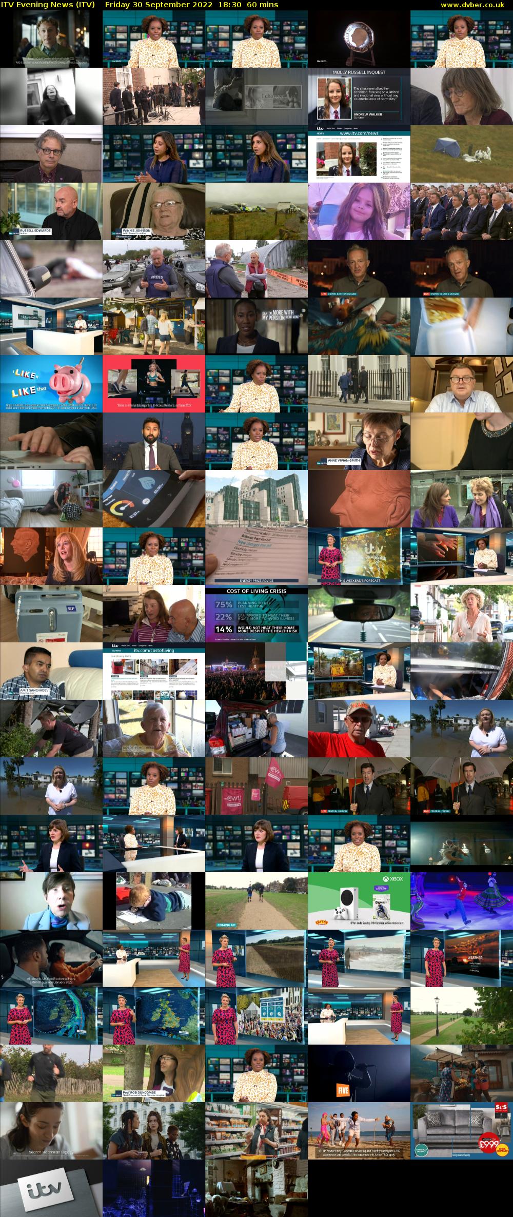 ITV Evening News (ITV) Friday 30 September 2022 18:30 - 19:30