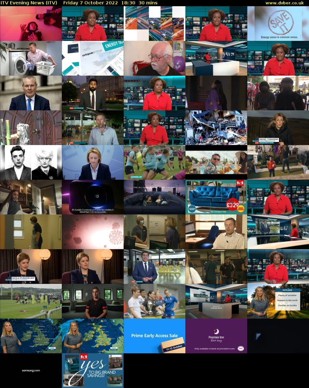 ITV Evening News (ITV) Friday 7 October 2022 18:30 - 19:00